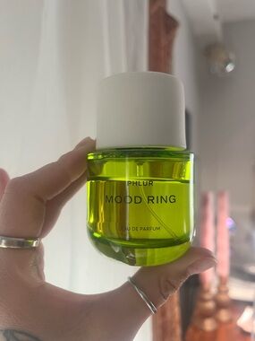 Phlur Mood Ring Eau de Parfum - Neon Yellow-Green Bottle